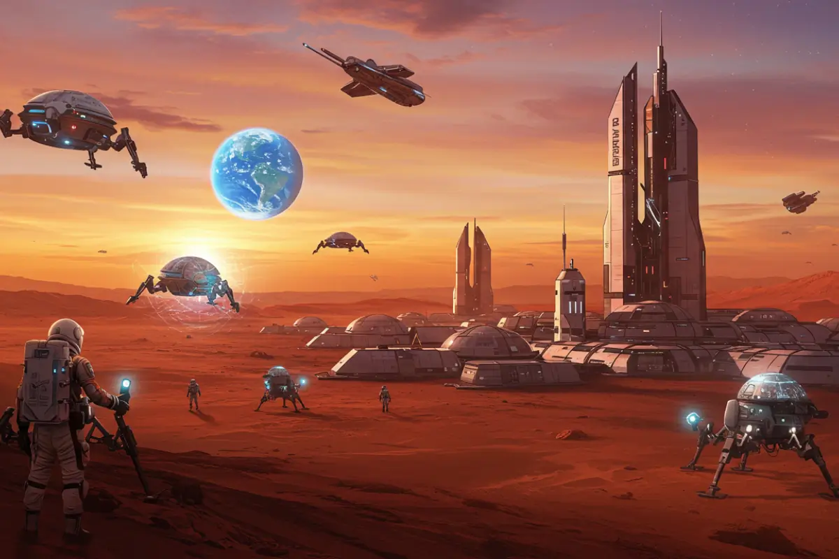 AI and Space Colonization – The Future of Martian Civilization