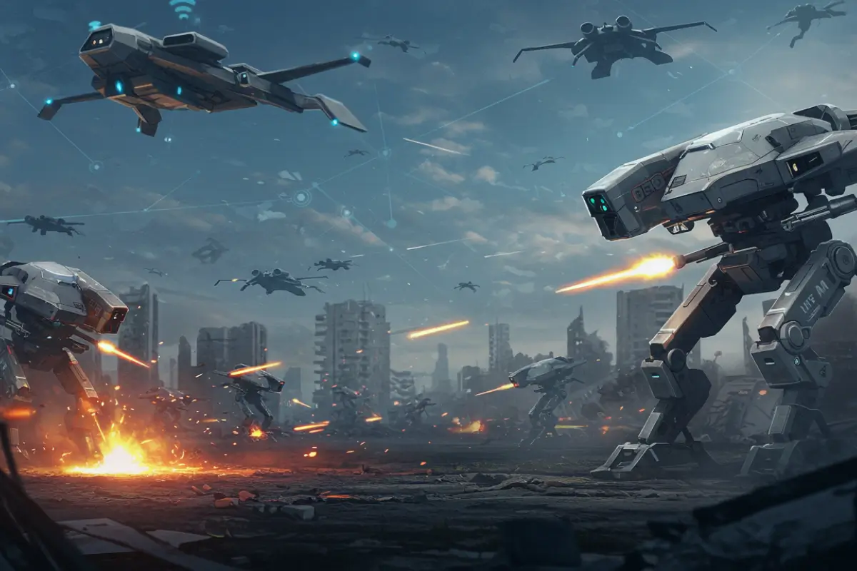 AI in Future Military Conflicts – Autonomous War Machines